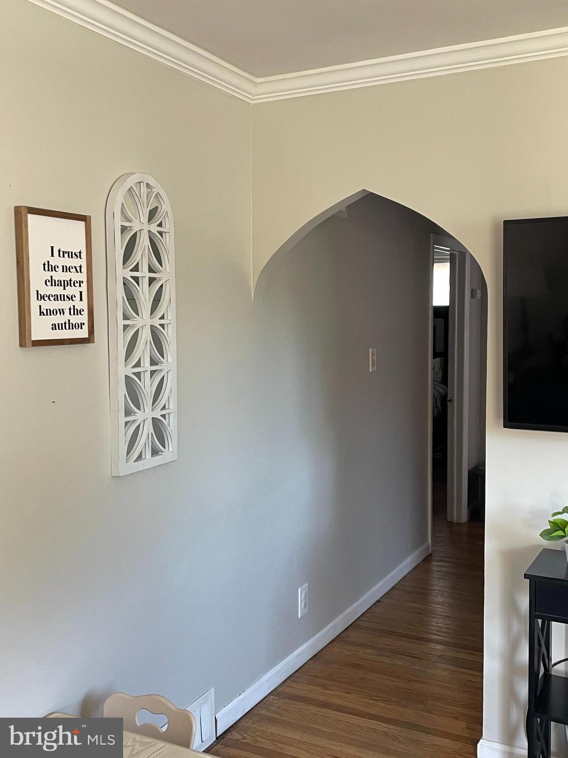 29 West Broadway Maple Shade, NJ 08052 - Photo 33 of 35 a view of a hallway with wooden floor