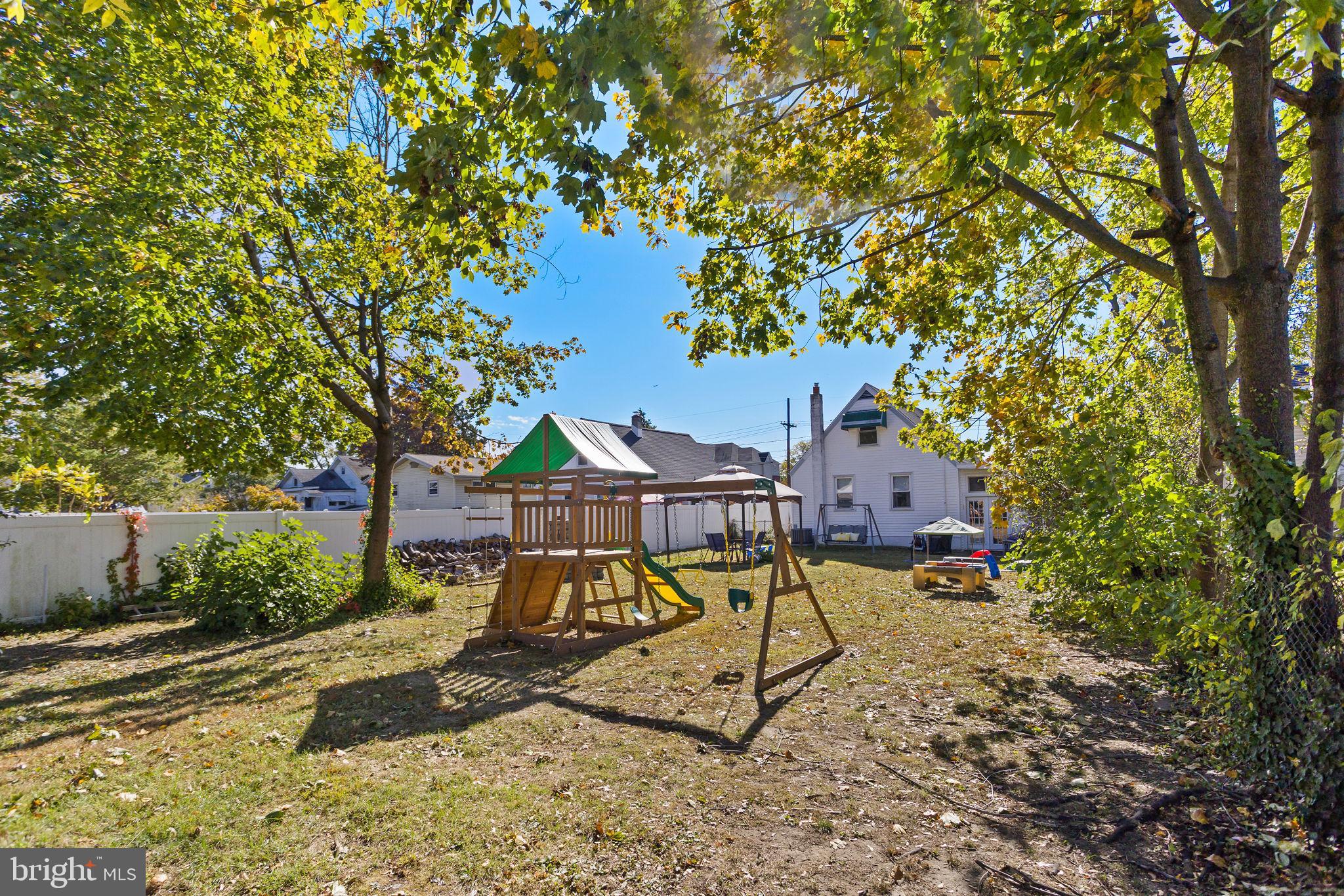 29 West Broadway Maple Shade, NJ 08052 - Photo 7 of 35 an aerial view of a house with swimming pool and porch