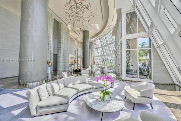 a view of a living room