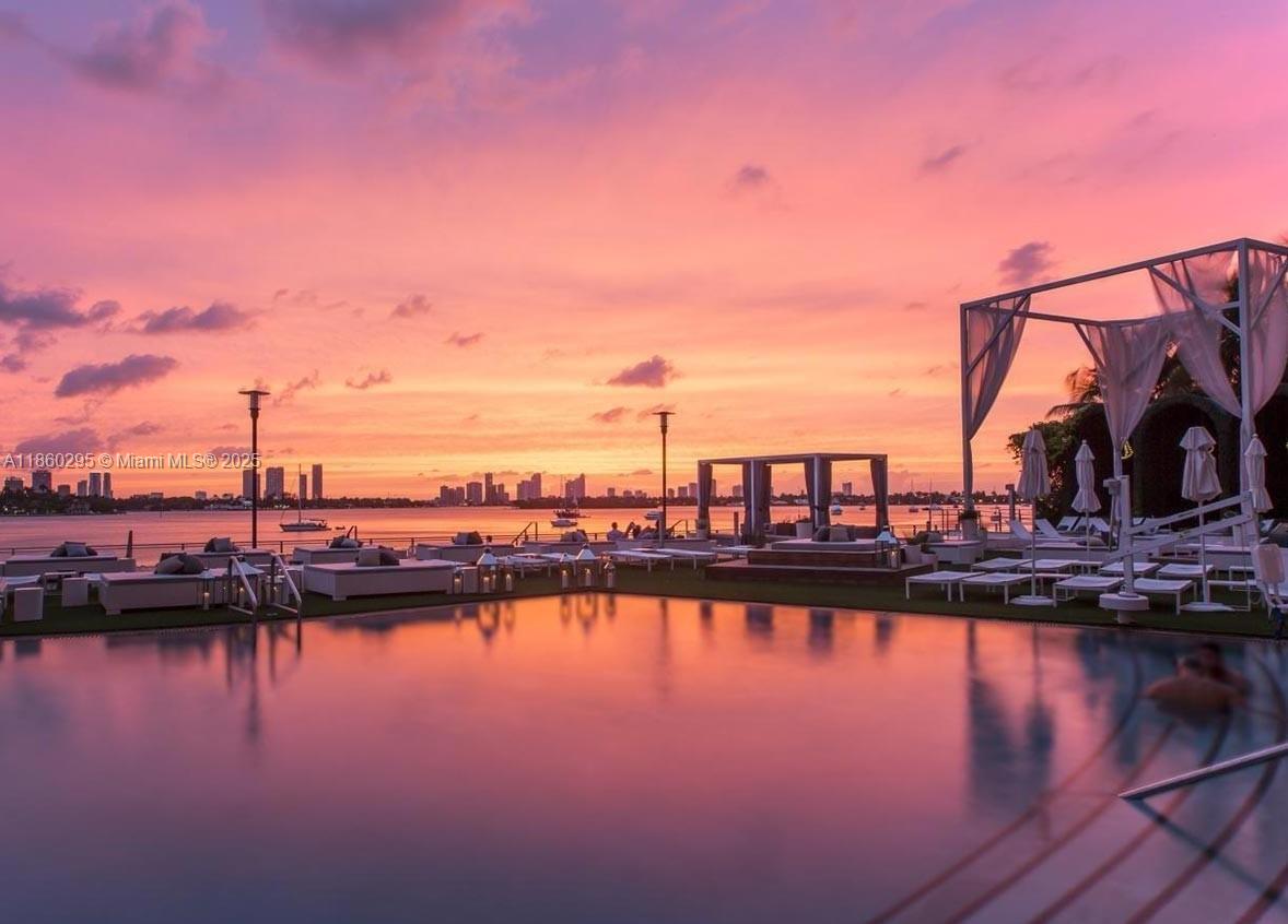 1100 West Avenue, Unit 1402 Miami Beach, FL 33139 - Photo 28 of 58 a view of ocean with city view