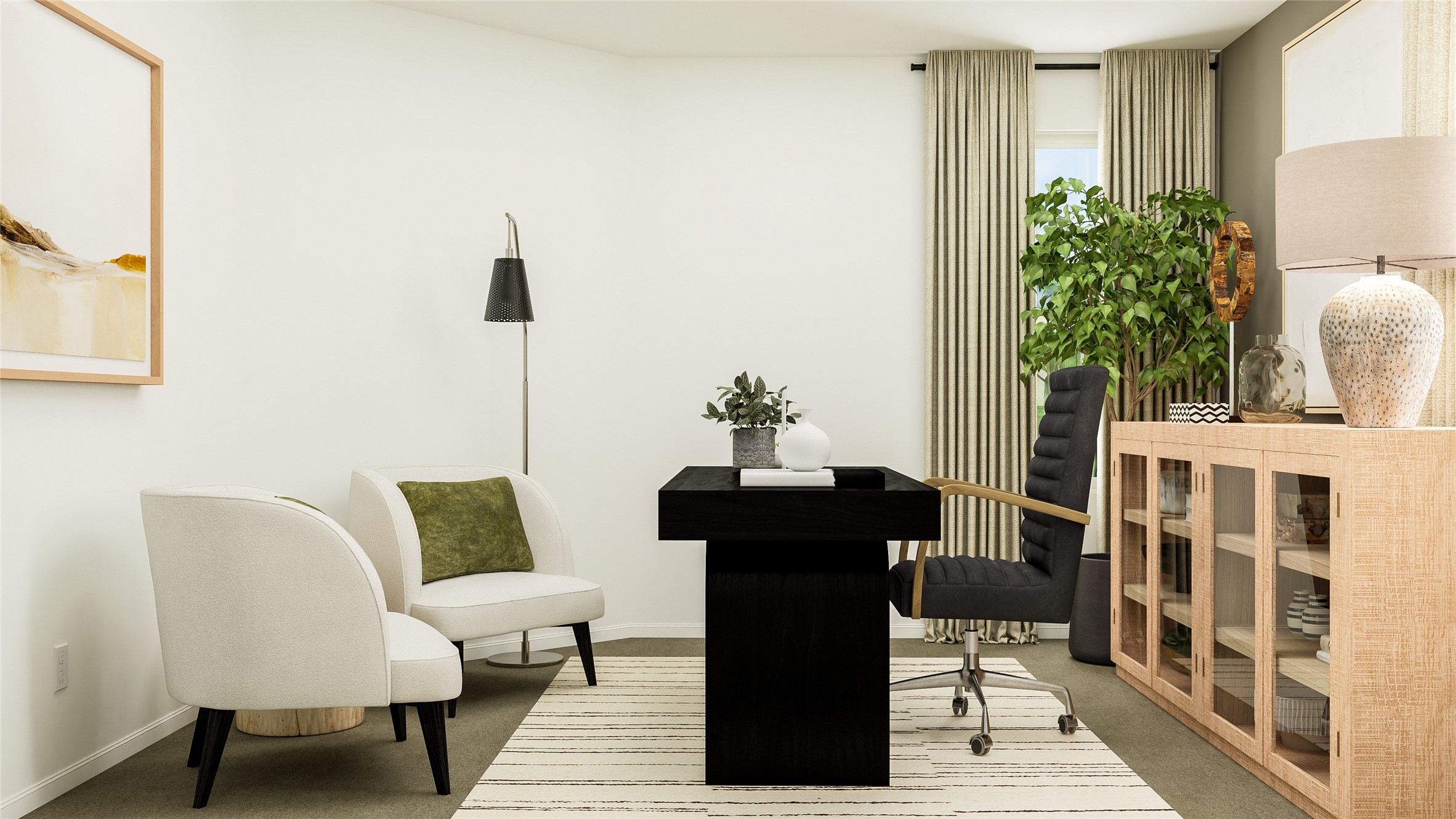 102 Sapling Dew Drive Georgetown, TX 78628 - Photo 13 of 19 a living room with furniture and a potted plant