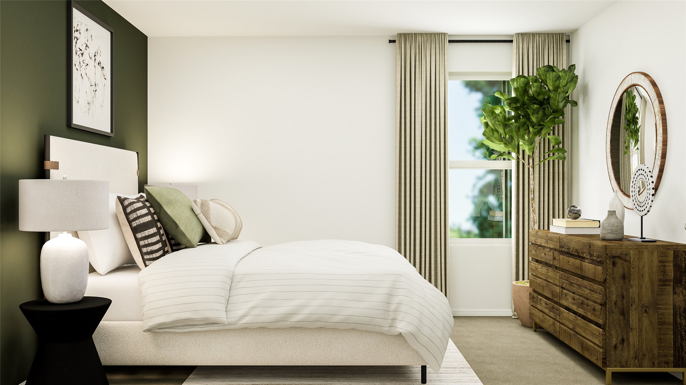 102 Sapling Dew Drive Georgetown, TX 78628 - Photo 5 of 19 a large white bed in a white room