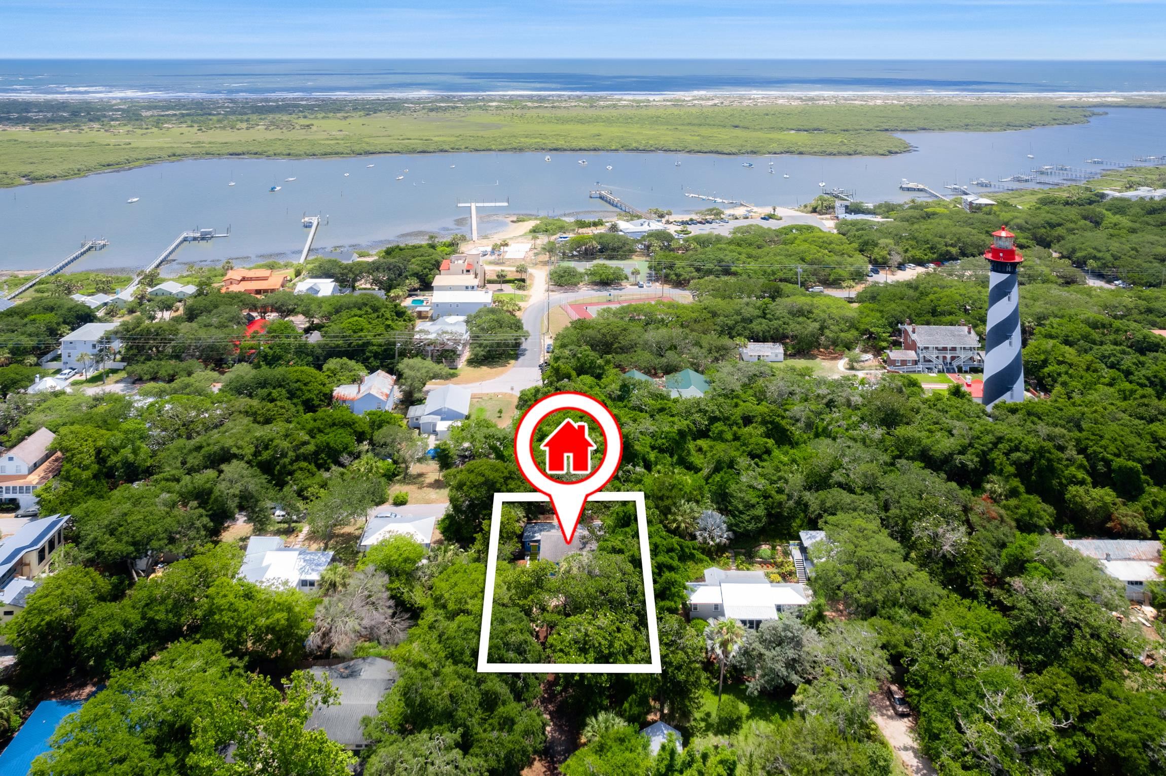 26 Ponce De Leon Avenue St. Augustine, FL 32080 - Photo 45 of 51 a view of a tennis court