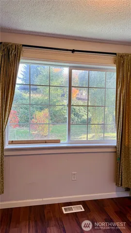 a view of a large window with a floor to ceiling window