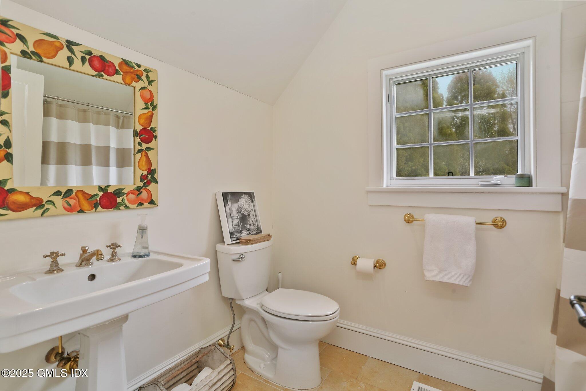 1007 King Street Greenwich, CT 06831 - Photo 48 of 71 a bathroom with a sink and a toilet