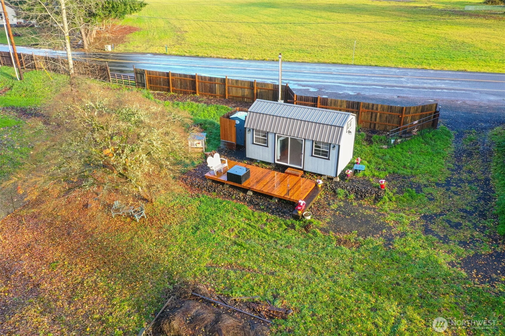 115 Bunker Creek Road Chehalis, WA 98532 - Photo 13 of 17 a view of a house with a yard