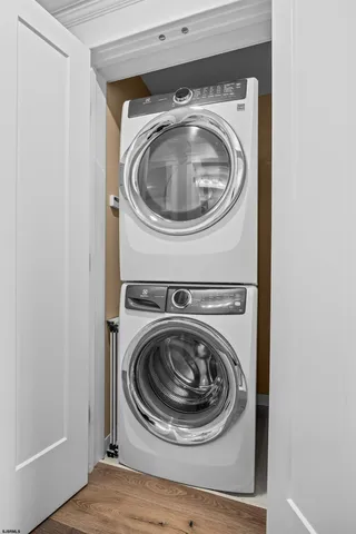 a room with storage and utility