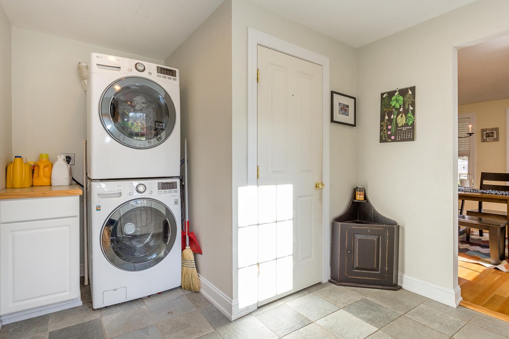 136 Sherman Street Canton, MA 02021 - Photo 8 of 17 a utility room with dryer and washer