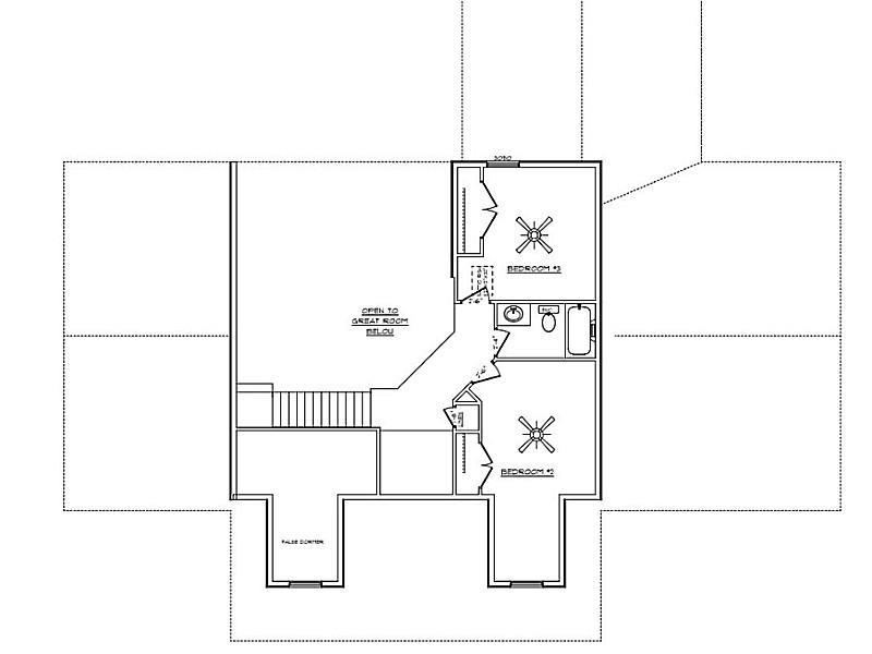 340 Sawmill Run Road Butler, PA 16001 - Photo 14 of 14 2nd Floor Plan.