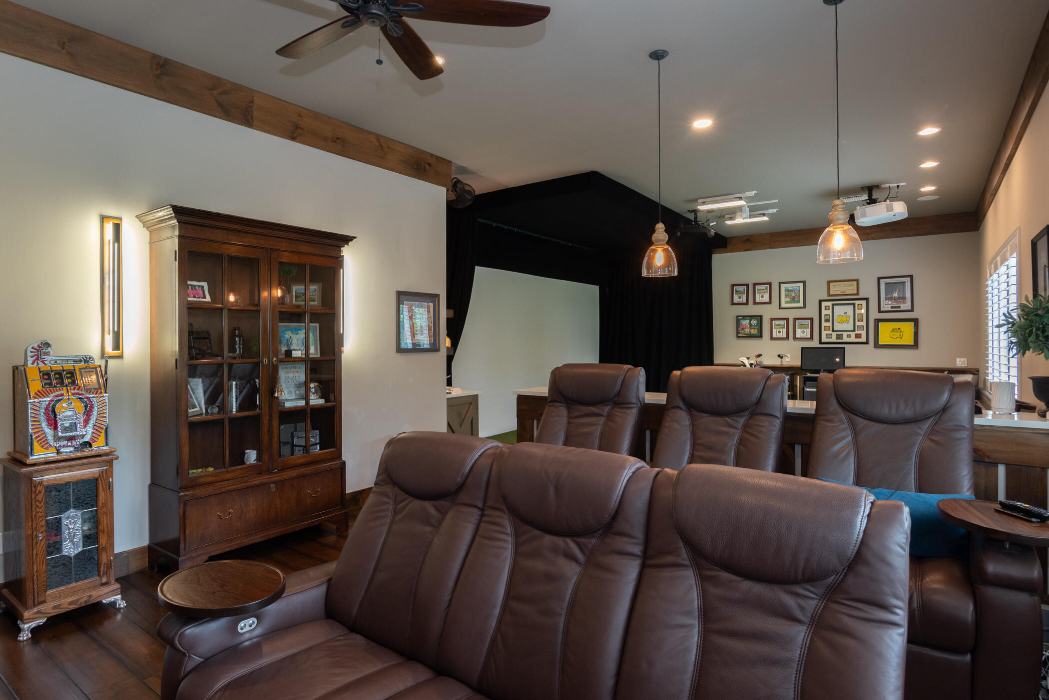 3420 Southeast Golf Trail Stuart, FL 34997 - Photo 17 of 63 a living room with furniture potted plant and a ceiling fan
