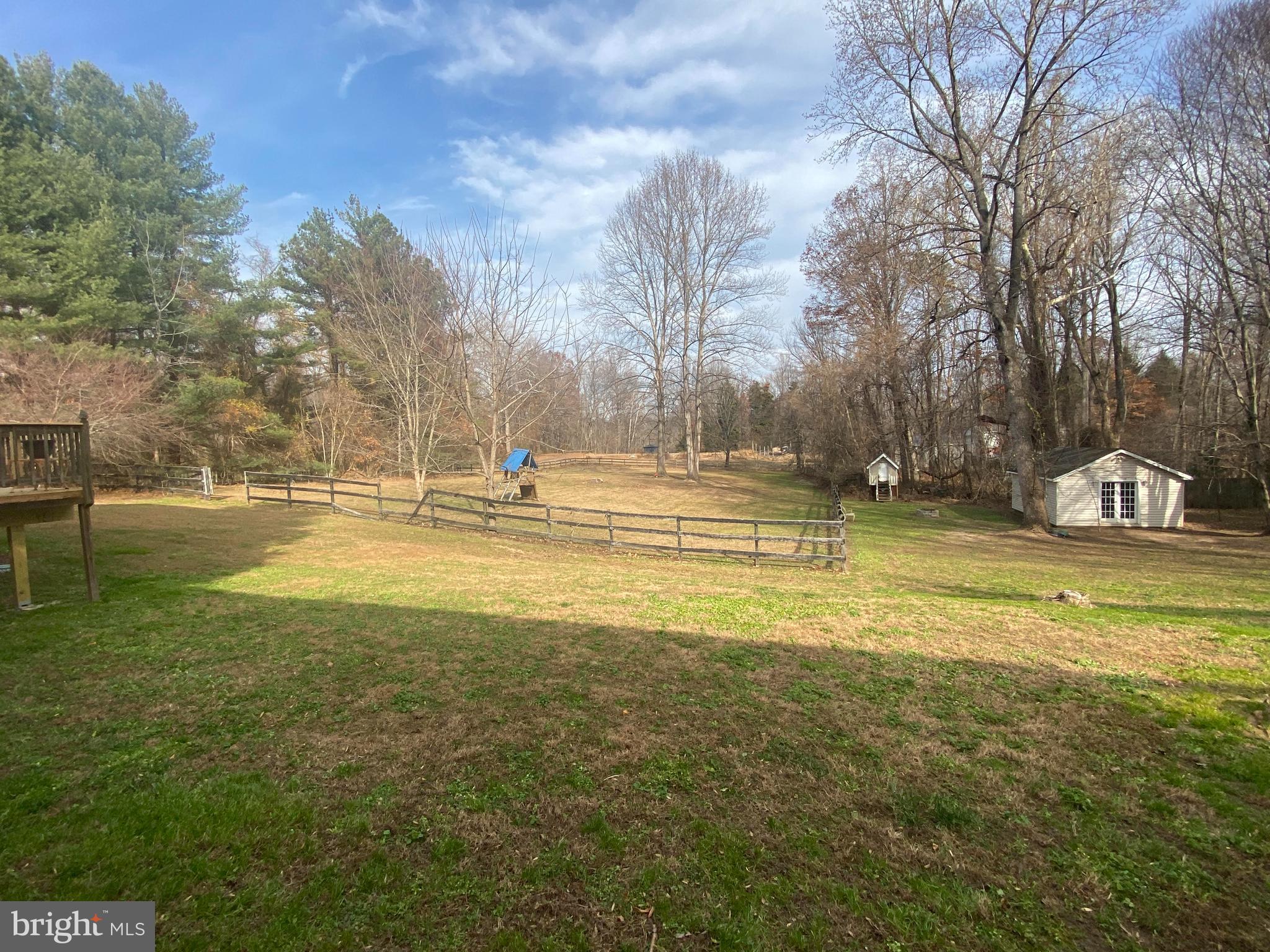 631 Walton Road Huntingtown, MD 20639 - Photo 4 of 34 Partially fenced rear yard