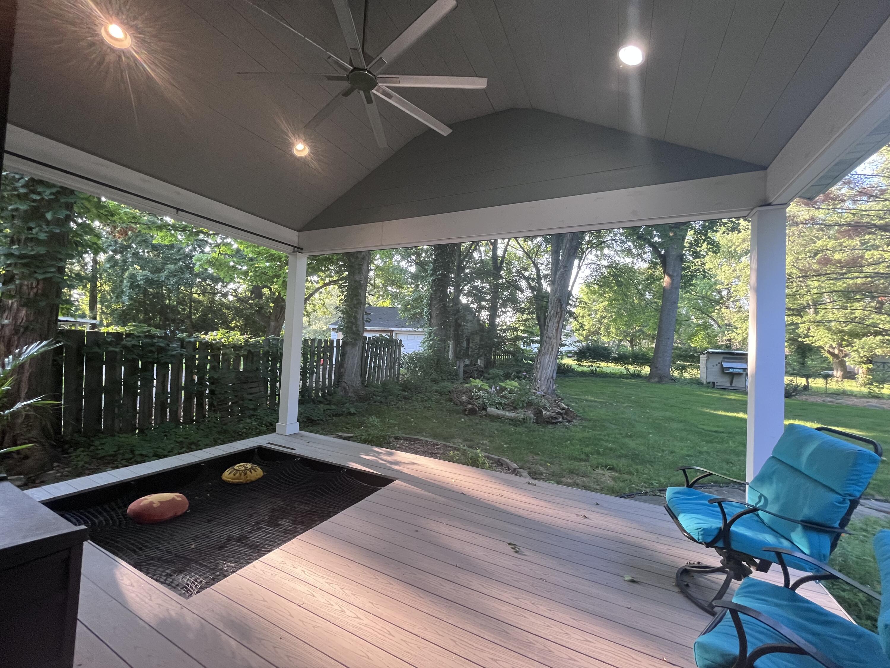 3828 Grand Prairie Road Kalamazoo, MI 49006 - Photo 18 of 35 Covered Deck off Primary Bedroom