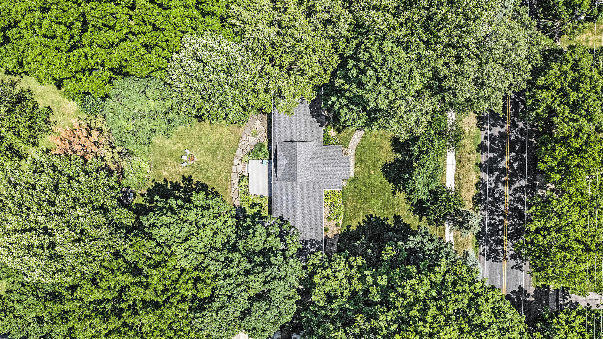 3828 Grand Prairie Road Kalamazoo, MI 49006 - Photo 30 of 35 Aerial View of Property