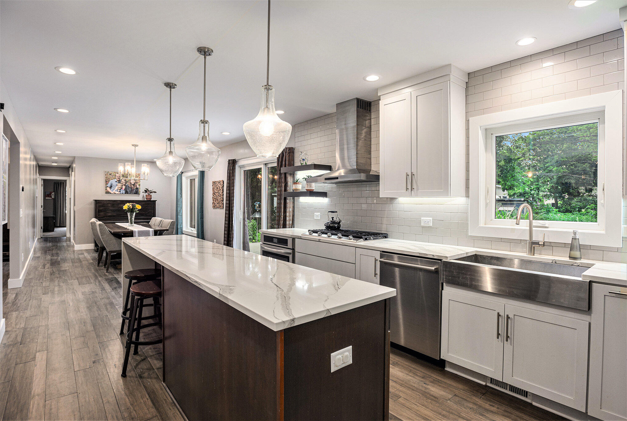 3828 Grand Prairie Road Kalamazoo, MI 49006 - Photo 3 of 35 Kitchen and Dining Room