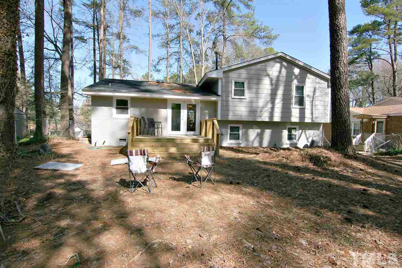 3404 Victor Place Raleigh, NC 27604 - Photo 18 of 22 a view of a house with a yard
