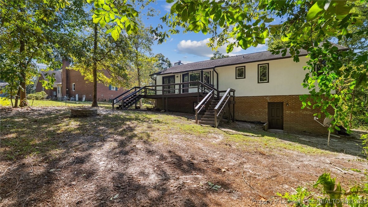 316 Patterson Street Raeford, NC 28376 - Photo 36 of 39 a view of a house with a yard