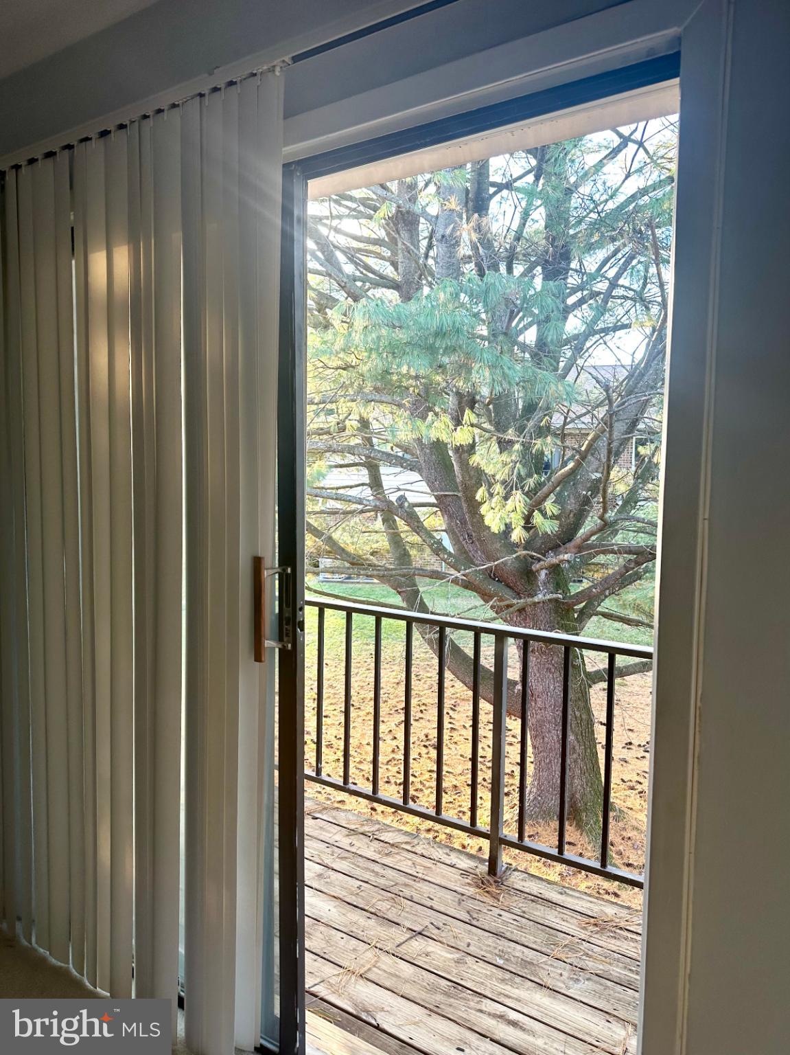 413 Silver Court Hamilton, NJ 08690 - Photo 5 of 7 a view of wooden balcony with wooden floor