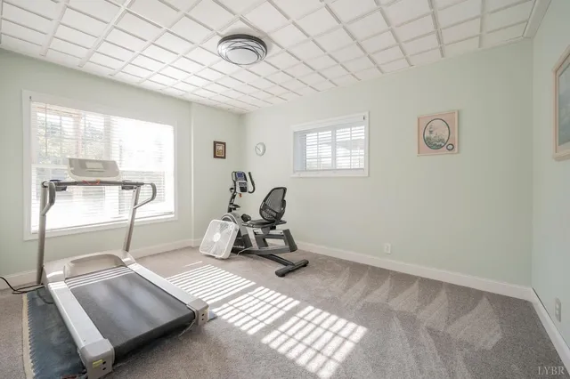 a view of a living room