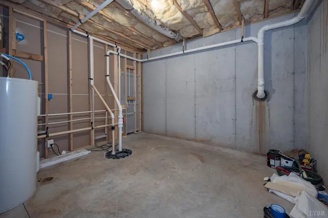 a view of a building with a large window