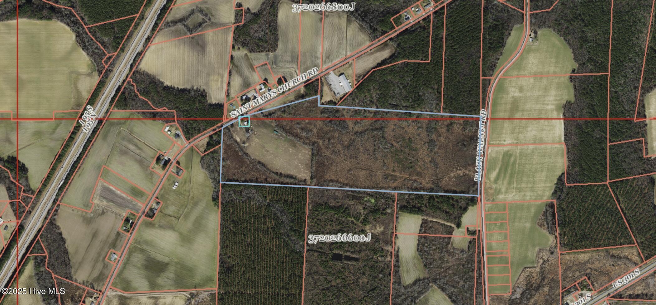 9153 St Marys Church Road Kenly, NC 27542 - Photo 5 of 13 GIS View 9153 St Marys