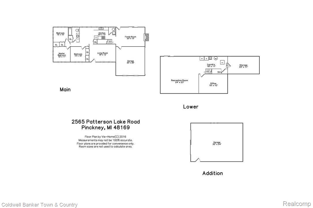 2565 Patterson Lk Road Pinckney, MI 48169 - Photo 44 of 44 plan_floorhc.jpg