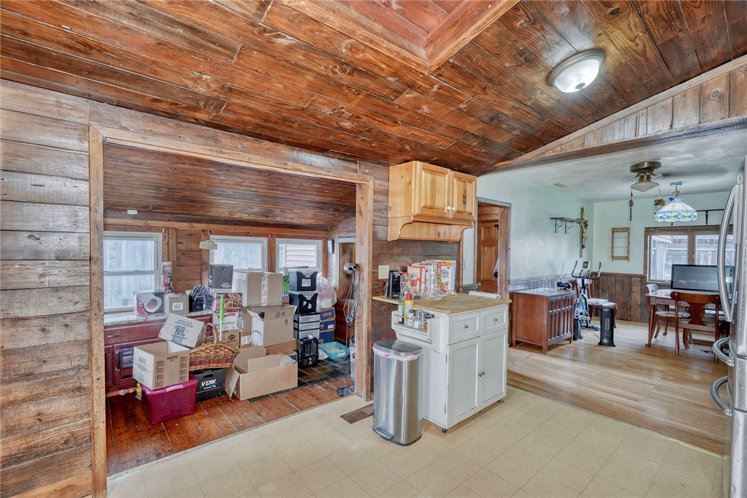 13088 Ridge Road Wolcott, NY 14590 - Photo 12 of 46 KITCHEN VIEW TO DINING ROOM AND DINETTE