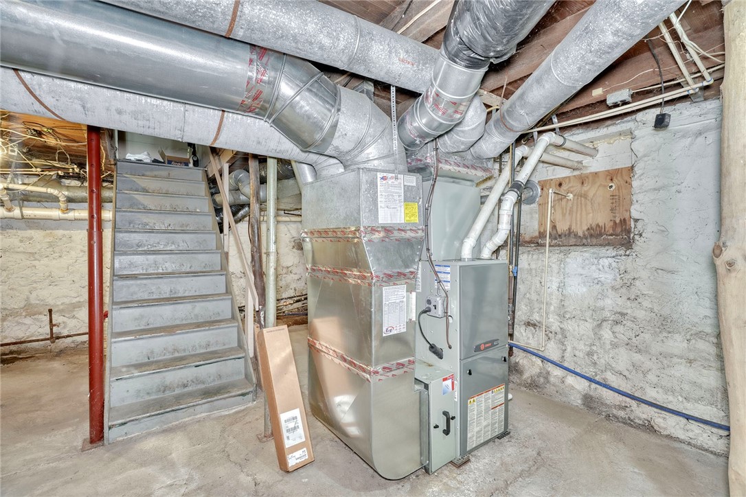 13088 Ridge Road Wolcott, NY 14590 - Photo 39 of 46 BASEMENT HVAC - 2020