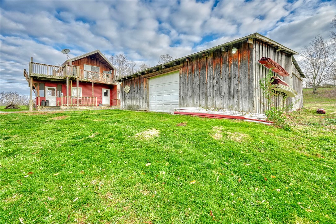 13088 Ridge Road Wolcott, NY 14590 - Photo 45 of 46 REAR EXTERIOR . . OUTBUILDING/GARAGE
