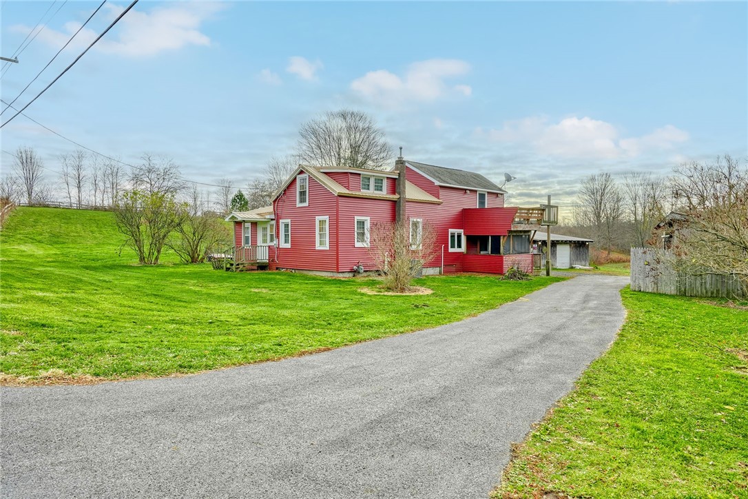 13088 Ridge Road Wolcott, NY 14590 - Photo 46 of 46 STREET VIEW - FRONT OF HOUSE