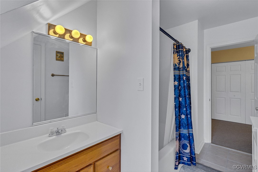 781 Coan Haven Road Lottsburg, VA 22511 - Photo 29 of 50 a bathroom with a sink and a mirror