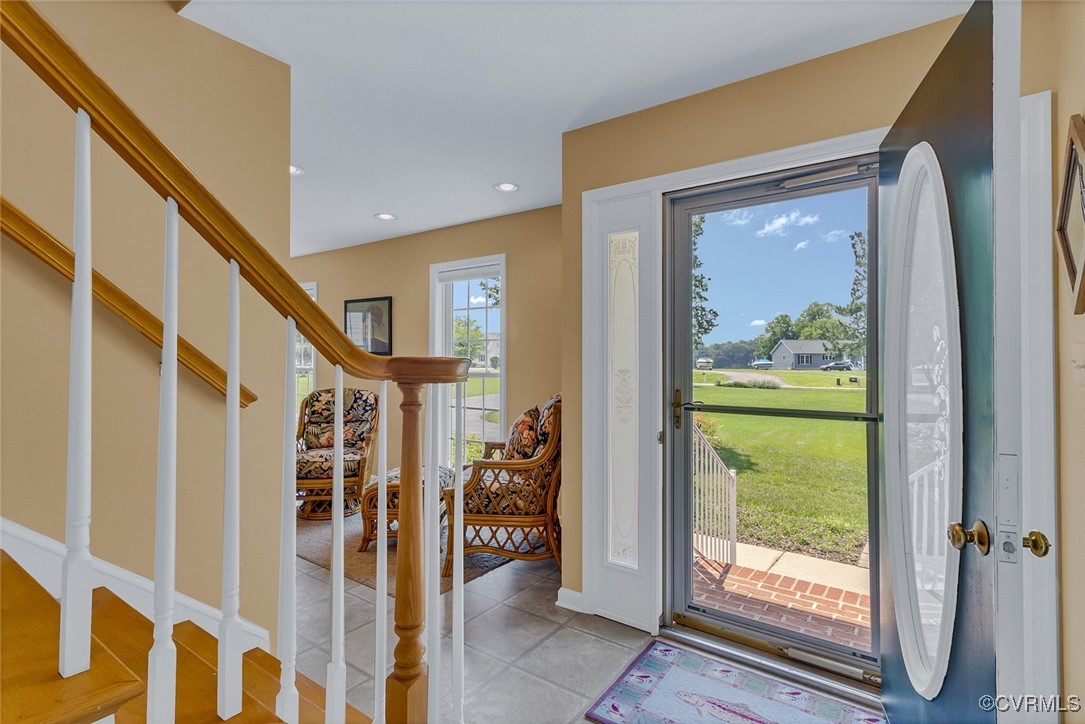 781 Coan Haven Road Lottsburg, VA 22511 - Photo 7 of 50 a view of entryway with wooden floor and windows