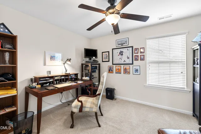 a view of a golf course