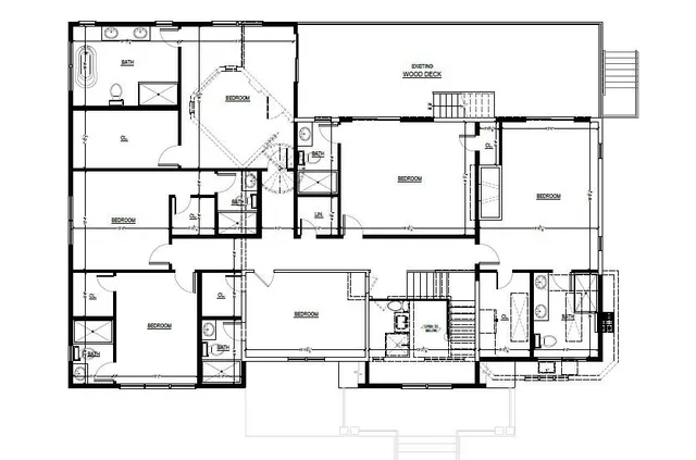 a picture of a bathroom with a window