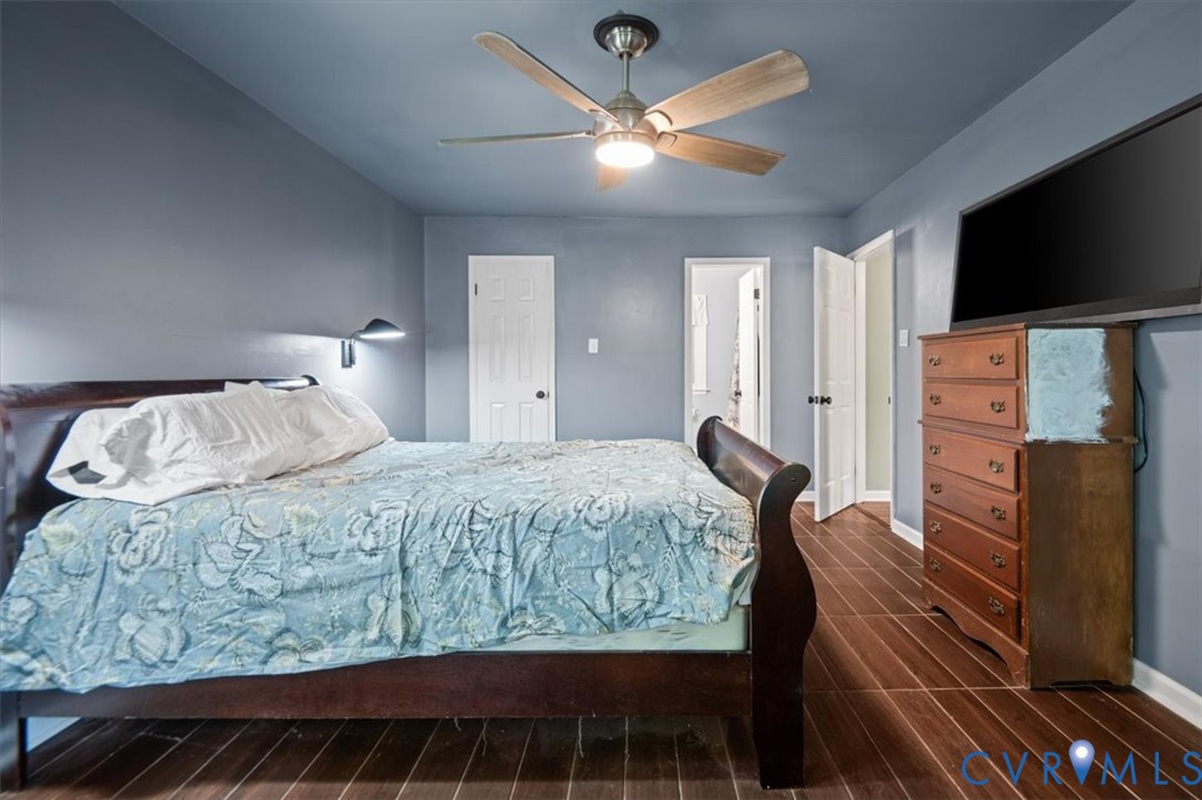 5902 Mill Spring Road Midlothian, VA 23112 - Photo 29 of 40 Primary Bedroom featuring dark tile floors and cei