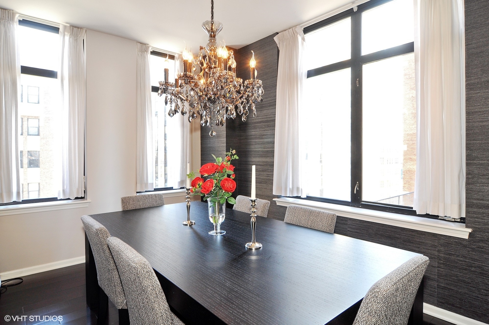 1122 North Dearborn Street, Unit 7A Chicago, IL 60610 - Photo 10 of 25 a dining room with furniture and window