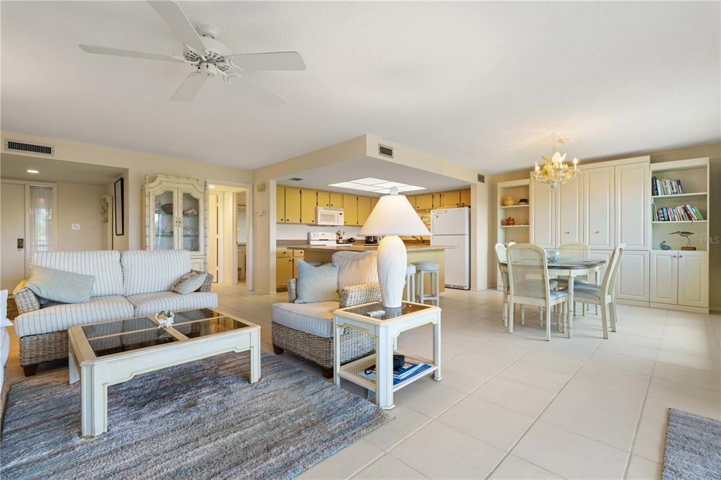 2 Pirates Lane, Unit 23B Punta Gorda, FL 33955 - Photo 27 of 70 a living room with furniture and a large window