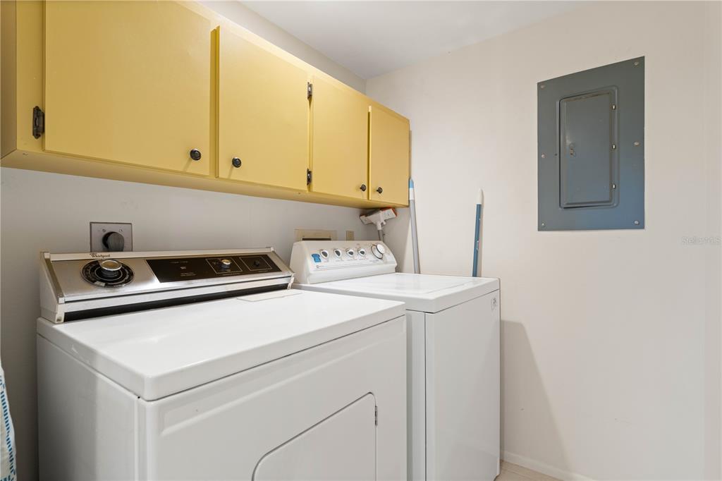2 Pirates Lane, Unit 23B Punta Gorda, FL 33955 - Photo 51 of 70 a utility room with dryer and washer