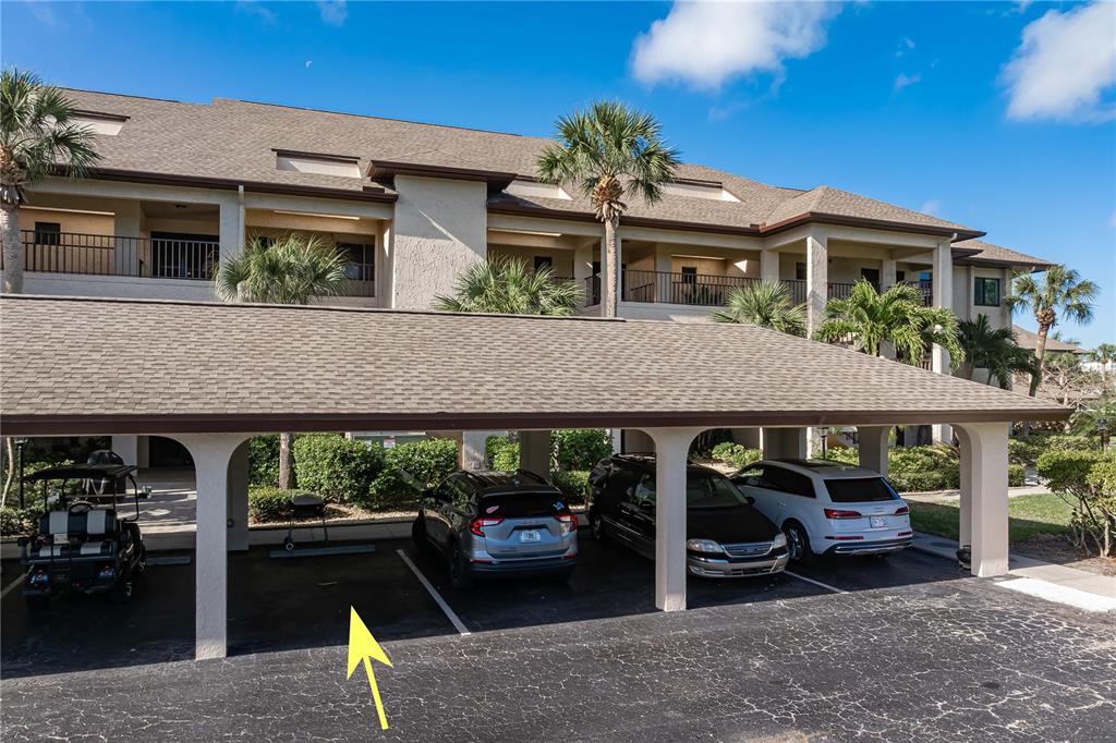 2 Pirates Lane, Unit 23B Punta Gorda, FL 33955 - Photo 54 of 70 a view of house with outdoor space and porch