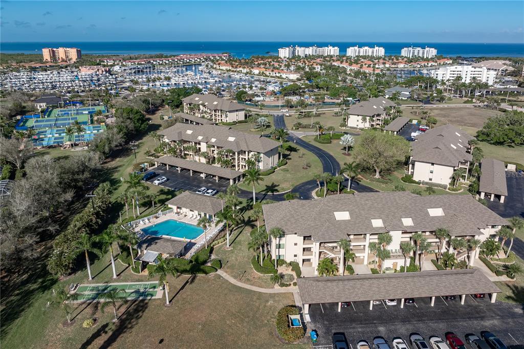 2 Pirates Lane, Unit 23B Punta Gorda, FL 33955 - Photo 60 of 70 an aerial view of a building