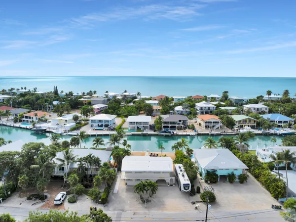 a view of a lake with outdoor space