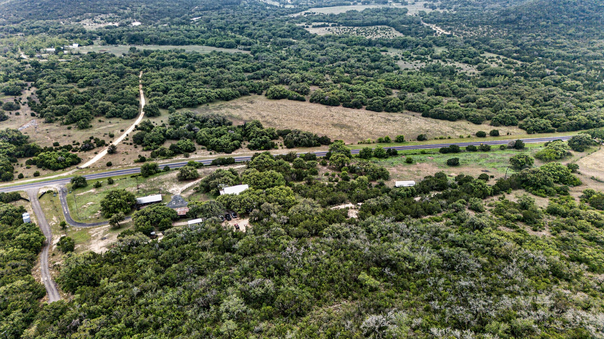 1850 Ranch Road 337 Leakey, TX 78873 - Photo 13 of 50 Wide aerial perspective highlighting privacy and distance from neighboring properties