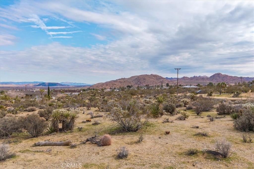 7032 Saddleback Road Joshua Tree, CA 92252 - Photo 16 of 40 a view of a lake with mountains in the background