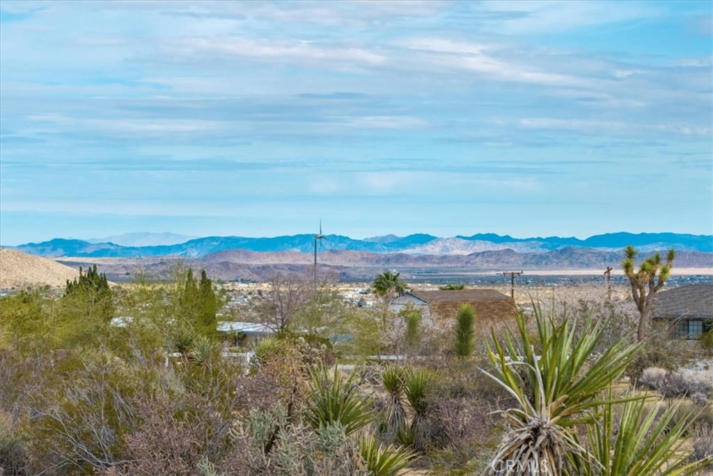 7032 Saddleback Road Joshua Tree, CA 92252 - Photo 32 of 40 a view of a lake with a mountain in the background