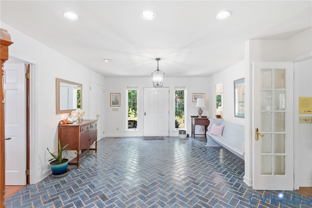 750 Levelgreen Road Lancaster, VA 22503 - Photo 5 of 45 BEAUTIFUL BLUE TILE THAT MAKES A STATEMENT UPON EN