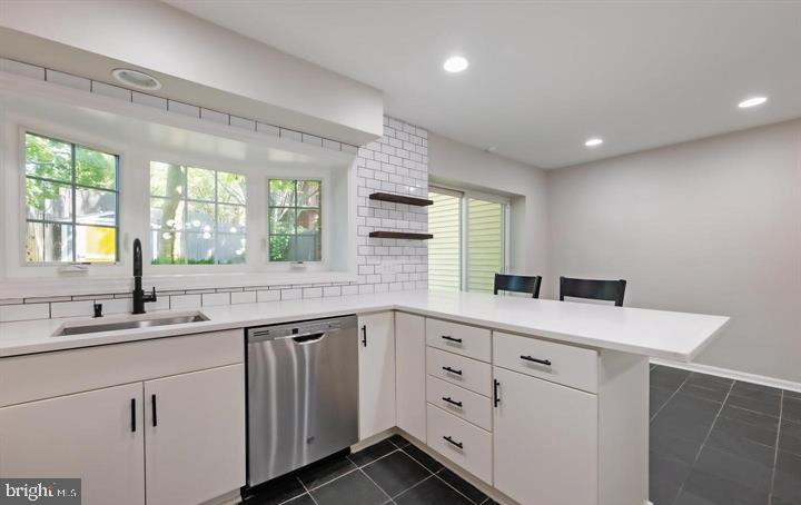 2317 37th Street Northwest Washington, DC 20007 - Photo 21 of 54 Modern kitchen with natural light.