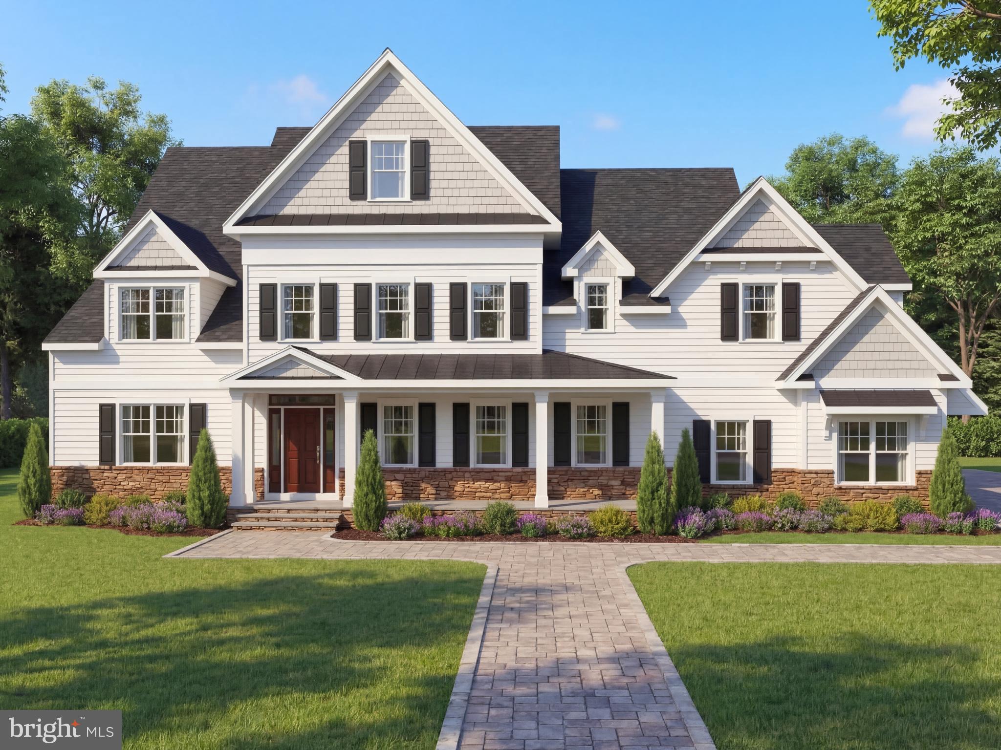 3 Cedar Hill Road Ambler, PA 19002 - Photo 4 of 6 a front view of a house with a yard