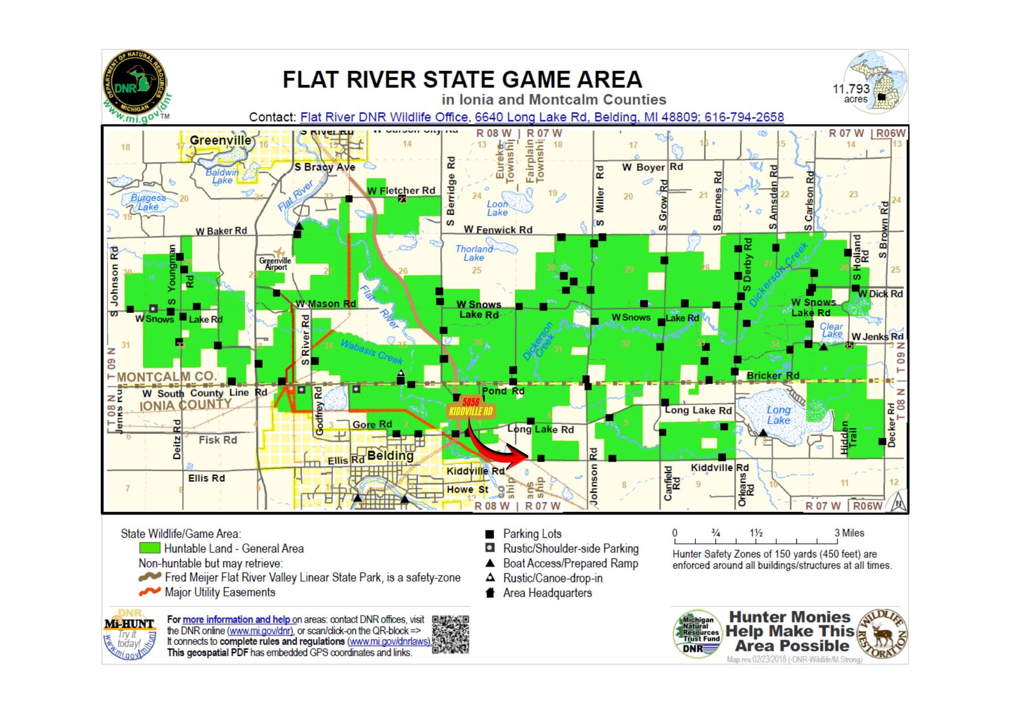 5856 Kiddville Road Belding, MI 48809 - Photo 6 of 56 5856 Kiddville Rd - Flat River State Gam