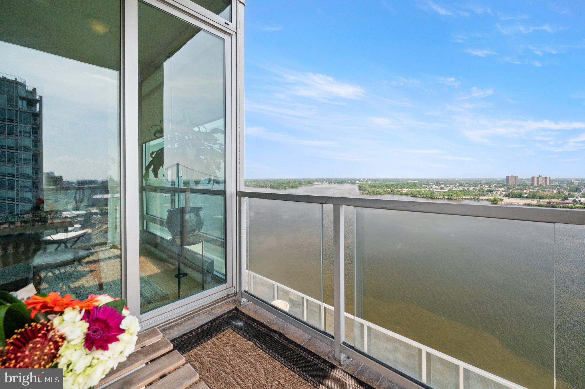 901 North Penn Street, Unit R1902 Philadelphia, PA 19123 - Photo 8 of 52 Sliding Doors from Balcony