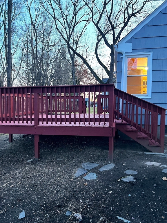 37 Plateau Circle West Springfield, MA 01089 - Photo 5 of 21 a view of a yard with wooden fence and a tree
