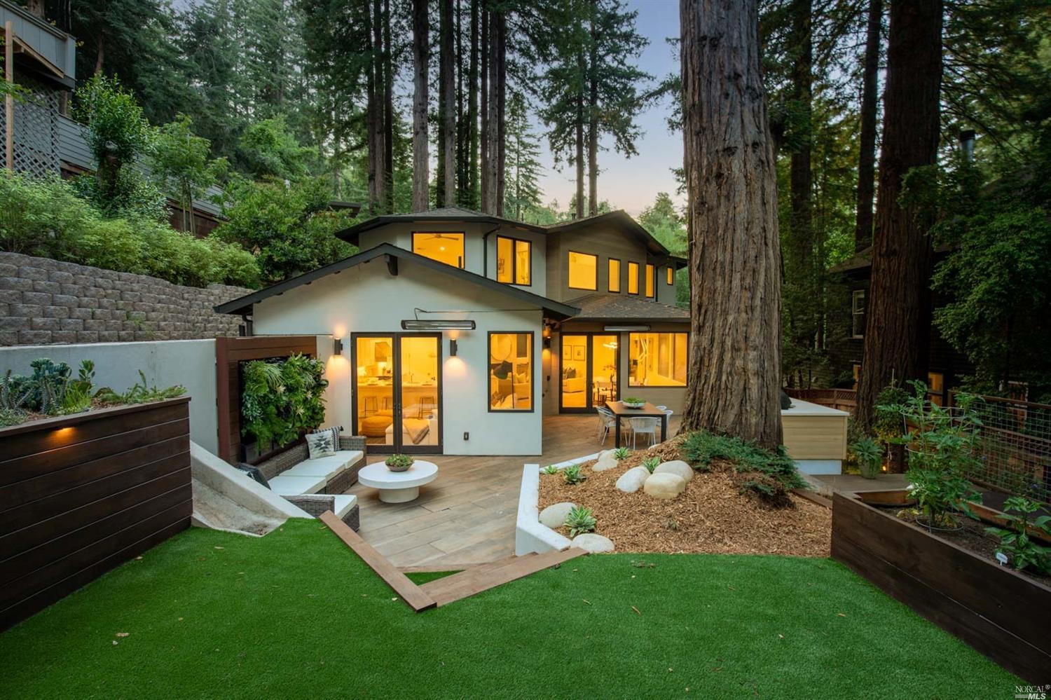 3 Magee Avenue Mill Valley, CA 94941 - Photo 1 of 1 a view of an house with backyard porch and sitting area